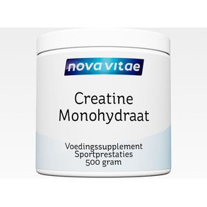 Nova Vitae - Creatine - Monohydraat - 500 gram