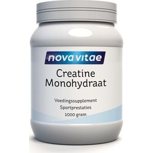 Nova Vitae - Creatine - Monohydraat - 1000 gram