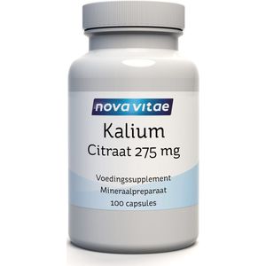 Kalium - Citraat - Potassium - 275 mg - 100 capsules