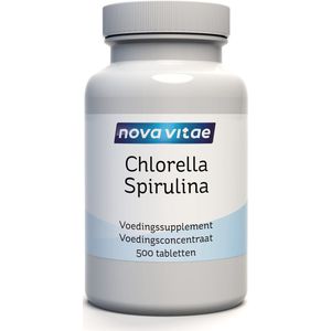 Nova Vitae - Chlorella met Spirulina - 500 tabletten
