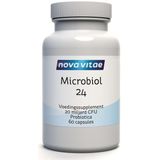 Nova Vitae - Microbiol 24 - 20 Miljard CFU - probiotica met Inuline en GOS - probioticum - Microbioom - 60 capsules