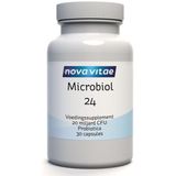 Nova Vitae - Microbiol 24 - 20 Miljard CFU - probiotica met Inuline en GOS - probioticum - Microbioom - 30 capsules