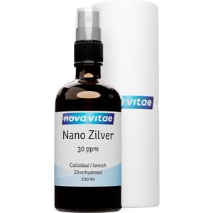 Nova Vitae - Nano Zilver Spray - 30 ppm - Colloïdaal - Ionisch - Zilverhydrosol - 100 ml