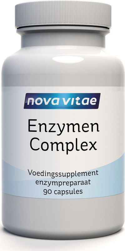 Nova Vitae - Enzymen Complex - Supplement - Ondersteunt Spijsvertering