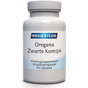 Nova Vitae - Oregano Olie - Kruidenpreparaat - 6000 mg - 90 Capsules