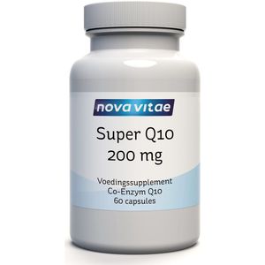 Nova Vitae - Super Q10 - 200 mg - 60 Capsules
