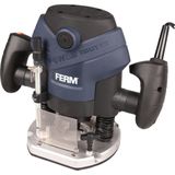 FERM PRM1015 Freesmachine 1300W - LED-werklamp - Softgrip - Met vacuümadapter - inclusief parallelgeleiding en 6-delige groevenset
