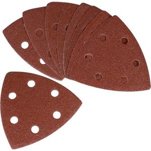 Ferm PSA1033 Deltaschuurpapier, 10 stuks, P80