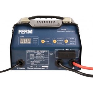 FERM - BCM1020 - Acculader - Jumpstarter - 6V en 12V - LCD Scherm - Automatische Beveiliging