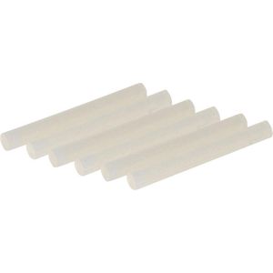 FERM - GGA1003 - Lijmpatronen - 6 stuks - Afmetingen: - 7x150mm - Universeel - Voor - elektrisch lijmpistool - Zeer geschikt voor - GGM1003 - acculijmpistool - Smeltlijm - Lijmsticks - Lijmstaven
