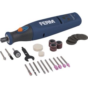 Ferm CTM1018 Roterende Combitool Li-Ion Accu 8V - Multitool incl. accessoires