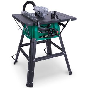 VONROC Zaagtafel - 1500W - 210mm - Incl. Zaagblad 40T - Krachtige Prestaties
