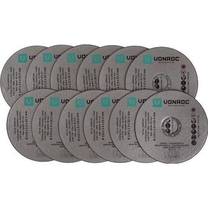 VONROC Doorslijpschijven set – Ø115MM – 12 stuks