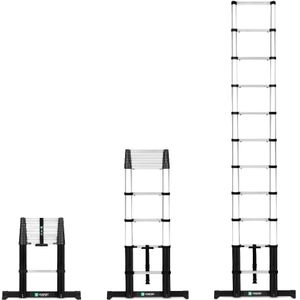 PRO Telescopische Ladder 3.2m met Softclose en Dwarsbalk