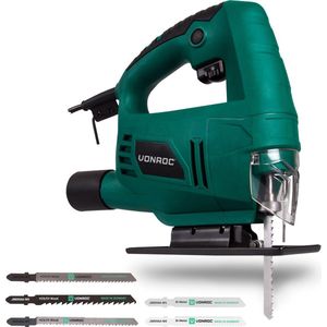 Decoupeerzaag 550W | Incl. 5 zaagbladen (Made in Germany)