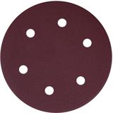 VONROC Schuurpapier set – 225MM – 25 stuks – Voor schuurmachines – Incl. klittenbandbevestiging