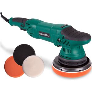 VONROC - Dual Action Polisher - Excentrische Poetsmachine - Zwart - Elektronisch