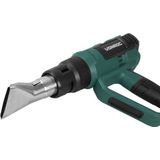 Vonroc - Heißluftpistole Farbabbrenner 2000W – 60 Temperaturstufen (50°C - 650°C) & 5 Gebläsestufen (250 – 500L/min) – Incl. Zubehör und