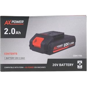 AX-power oplaadbare accu - CDA1154 20 volt | 2.0 Ah