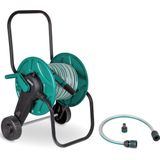 VONROC Slangenwagen set – Incl. 20m Tuinslan - Premium Spuitstu - Slangkoppelinge