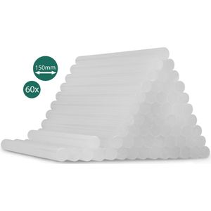 VONROC Lijmpatronen – Ø11,2 x 150MM – 60 stuks – Universeel