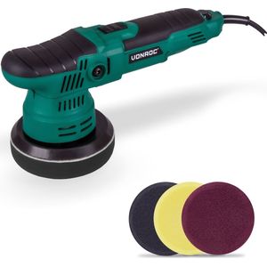 Polijstmachine - Compleet met 4 Polijstschijven - Ø125mm