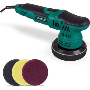 Polijstmachine - Compleet met 4 Polijstschijven - Ø125mm