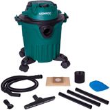 VONROC Compacte nat- en droogzuiger / stofzuiger - 1000W – Blaasfunctie – 12L tank - 5m stroomkabel