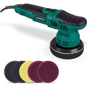 VONROC - Excentrische Polijstmachine - Poetsmachine - 650W - Ø125mm - Soft Start