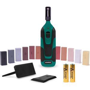 VONROC Reparaturset für Laminat & Holz - Inkl. 11 mischbaren Farben und Batterien