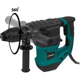 VONROC - Boorhamer - 1500W - 6 Joule - Instelbare Snelheid - SDS Plus - 4 Functies