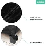 VONROC Premium tuinbank beschermhoes – L-vorm - 250/90 x 250/90 x 70cm