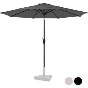 Parasol Recanati 300cm – Stokparasol - Grijs