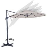 Zweefparasol Bardolino Ø300cm – Premium parasol | Beige