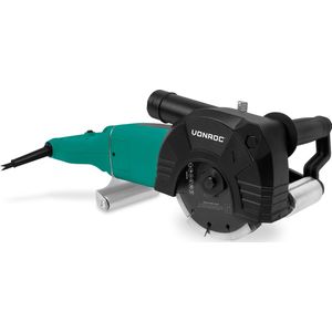VONROC PRO Graben- Wandfräse - 2400W -150MM - 3-in-1 Klinge. - Inkl. Staubsauger-Adapter