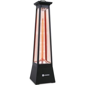 VONROC Terrasverwarmer Alicudi – Infrarood- 1500W – Hoog Rendement - 360° Rondom Warmte