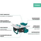 Tegelzaagmachine 600W – Ø180mm | Incl. diamant zaagblad