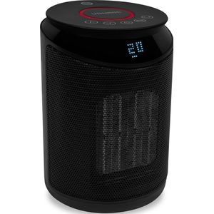 VONROC Elektrische kachel - ventilatorkachel - 1000W/2000W - keramisch - 3 standen - zwenkfunctie -  LED display - thermostaat en timer - 20m2