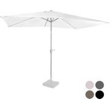 Parasol Rapallo 200x300cm –  Premium rechthoekige parasol | Wit
