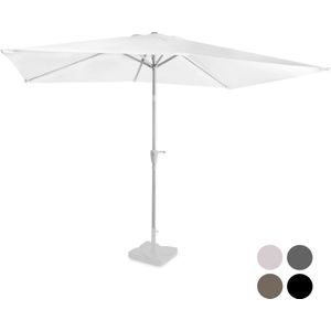 Parasol Rapallo 200x300cm –  Premium rechthoekige parasol | Wit