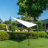 VONROC Premium Schaduwdoek - Driehoek - ∆ 360 cm – Waterafstotend