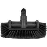 VONROC Telescopische Wasborstel - 1,80m - Incl. Borstelkop, Waterslang, Zeepdispenser