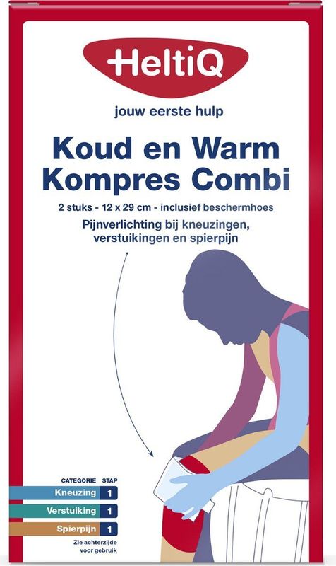 Heltiq - Koud-Warm Kompres - 2 Stuks - 12 x 29 cm
