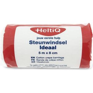 Heltiq Steunwindsel Ideaal - 5 m x 8 cm - Verband