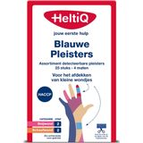 HeltiQ - Detecteerbare PE Pleisters - Blauw - Assortiment 25 Stuks