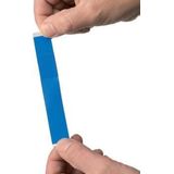 HeltiQ Vingerpleisters Detecteerbaar - 180x20 mm - Textiel - PE 100 stuks - Blauw