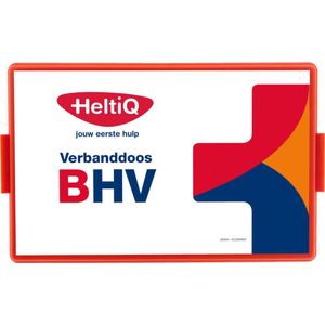 HeltiQ - Verbanddoos B - Verbanddoos - Geschikt voor 25 Personen - Inclusief Wandhouder
