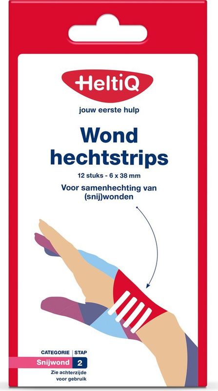 HeltiQ Wondhechtstrips 12 stuks