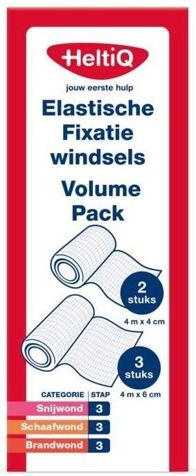 Elastisch Fixatiewindsel - Voor Wondverzorging - 10 Stuks