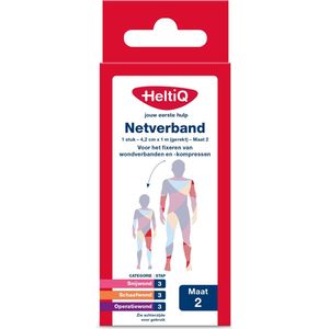 HeltiQ - Netverband - Flexibel - Wit - 4,2cmx1m